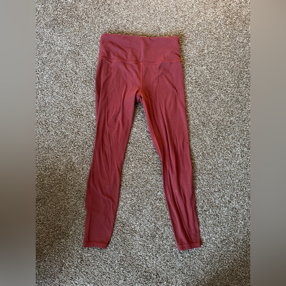 Athleta size medium red leggings